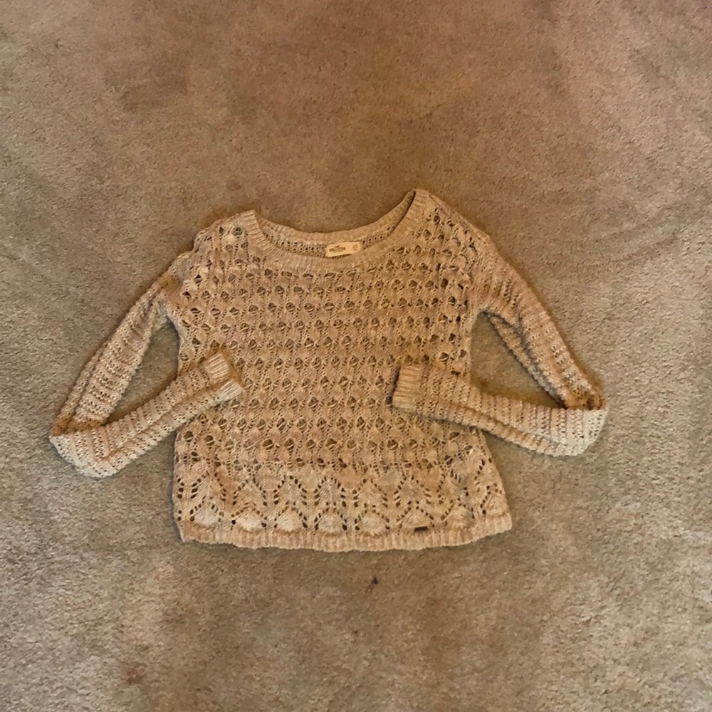 See through sweater
